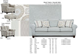 Fusion 1140 Transitional Sofa 1140 Grande Mist Sofa