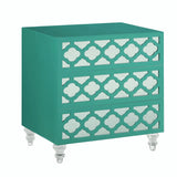 Bergamo Turquoise Side Table