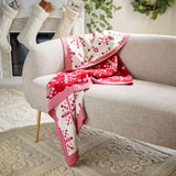 Safavieh Frost Throw in Red HOL2002A-5060