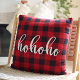 Safavieh Ho Ho Ho Pillow in Red HOL3000A-2020