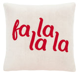 Safavieh Carols Pillow in Red HOL3002A-2020