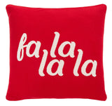 Safavieh Carols Pillow in Red HOL3002A-2020