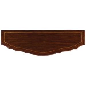 5139-55 Traditional/Formal Poplar Solids And Cherry Veneers With Glass And Satin Inlays On Top Entertainment 74'' Console