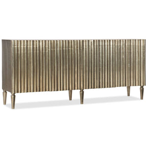 5637-85 Traditional/Formal Mango Wood And German Silver German Silver Console