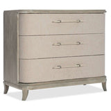 Affinity Transitional Bachelors Chest In Rubberwood Solids And Fabric