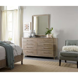 Affinity Transitional Mirror In Rubberwood Solids