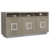 Affinity Transitional Rubberwood Solids And Oak Veneer Entertainment Console