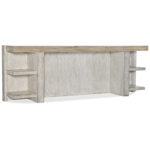 American Life-Amani Casual Poplar And Hardwood Solids With Pecan Veneers Amani Console Table