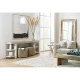 American Life-Amani Casual Poplar And Hardwood Solids With Pecan Veneers Amani Console Table