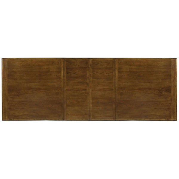 Archivist Trestle Table with Two Leaves – Elegant Solid Wood Design for Timeless Dining Experiences