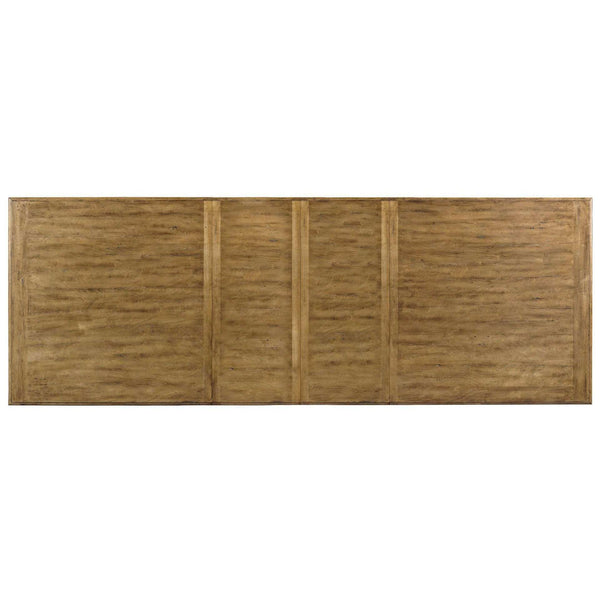 Archivist Trestle Table with Two Leaves – Elegant Solid Wood Design for Timeless Dining Experiences