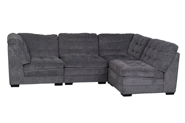 Porter Designs Morrison Contemporary Modular Contemporary Sectional Gray 01-33C-32-2319-KIT