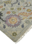 Karina 6793F Wool Hand-Knotted Oushak Rug