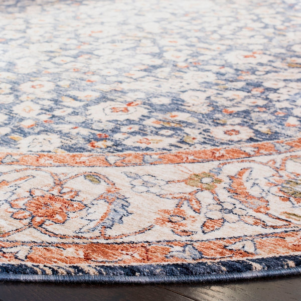 Safavieh Heirloom 701 Power Loomed Polyester Pile Traditional Rug HRL701N-3
