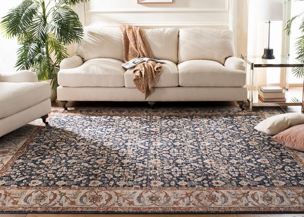 Safavieh Heirloom 701 Power Loomed Polyester Pile Traditional Rug HRL701N-3