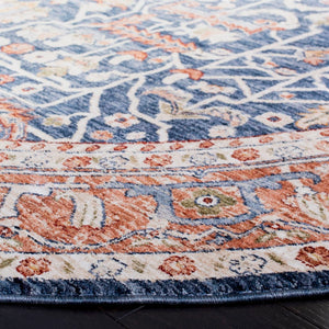 Safavieh Heirloom 703 Power Loomed Polyester Pile Traditional Rug HRL703N-3