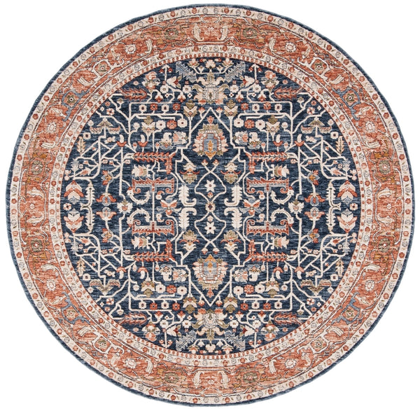 Safavieh Heirloom 703 Power Loomed Polyester Pile Traditional Rug HRL703N-3