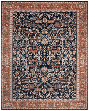 Safavieh Heirloom 703 Power Loomed Polyester Pile Traditional Rug HRL703N-3