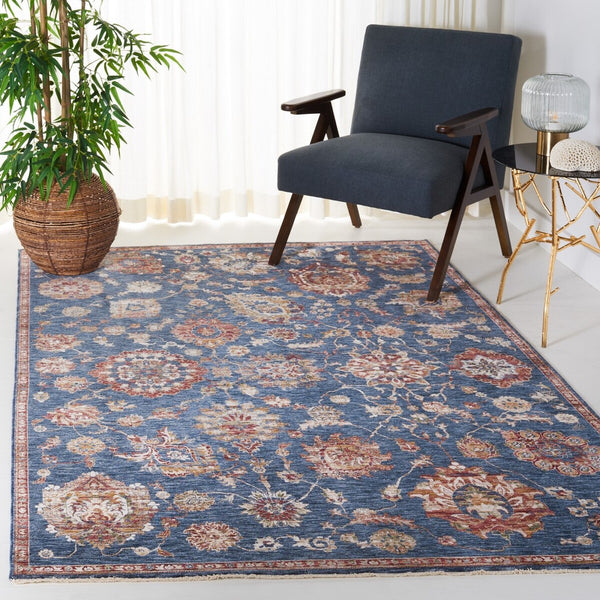 Safavieh Heirloom 718 Power Loomed Polyester Pile Traditional Rug HRL718N-9