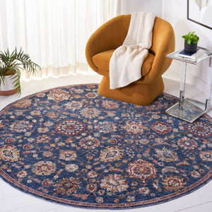 Safavieh Heirloom 718 Power Loomed Polyester Pile Traditional Rug HRL718N-9