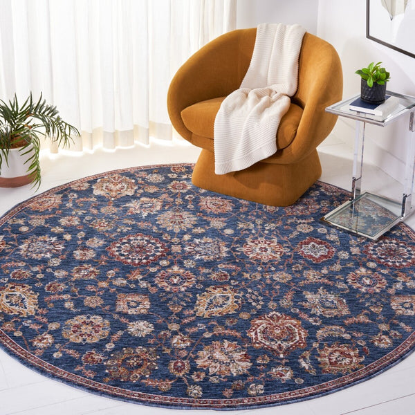 Safavieh Heirloom 718 Power Loomed Polyester Pile Traditional Rug HRL718N-9