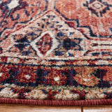 Herat 300 Herat 315 Traditional Power Loomed Polypropylene Pile Rug Rust / Creme