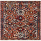 Herat 300 Herat 315 Traditional Power Loomed Polypropylene Pile Rug Rust / Creme