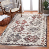 Herat 300 Herat 319 Traditional Power Loomed Polypropylene Pile Rug Cream / Grey