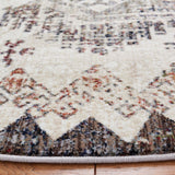 Herat 300 Herat 319 Traditional Power Loomed Polypropylene Pile Rug Cream / Grey