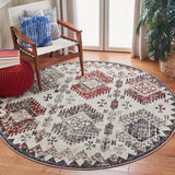 Herat 300 Herat 319 Traditional Power Loomed Polypropylene Pile Rug Cream / Grey