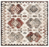 Herat 300 Herat 319 Traditional Power Loomed Polypropylene Pile Rug Cream / Grey