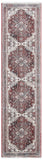 Herat 300 Herat 321 Traditional Power Loomed Polypropylene Pile Rug Red / Ivory