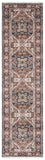 Herat 300 Herat 331 Traditional Power Loomed Polypropylene Pile Rug Red / Ivory