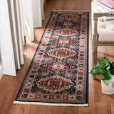 Herat 300 Herat 355 Traditional Power Loomed Polypropylene Pile Rug Cream / Rust