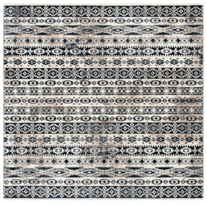 Safavieh Herat 370 Power Loomed 65% Polypropylene/30% Cotton/5% Polyester Traditional Rug HRT370G-7R