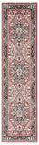 Herat 300 Herat 395 Traditional Power Loomed Polypropylene Pile Rug Rust / Black