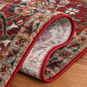 Safavieh Herat 396 Power Loomed 65% Polypropylene/30% Cotton/5% Polyester Traditional Rug HRT396P-9