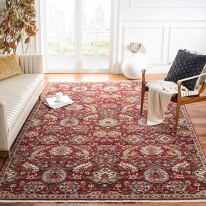 Safavieh Herat 396 Power Loomed 65% Polypropylene/30% Cotton/5% Polyester Traditional Rug HRT396P-9