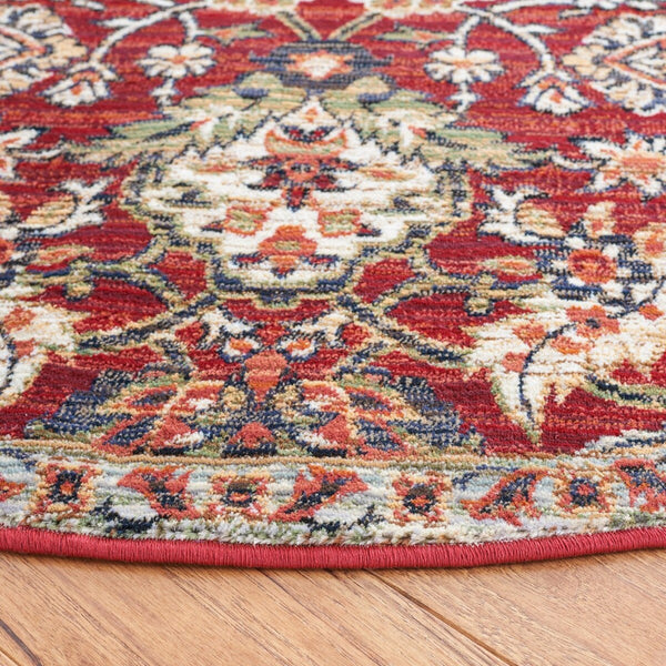 Safavieh Herat 396 Power Loomed 65% Polypropylene/30% Cotton/5% Polyester Traditional Rug HRT396P-9