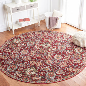 Safavieh Herat 396 Power Loomed 65% Polypropylene/30% Cotton/5% Polyester Traditional Rug HRT396P-9