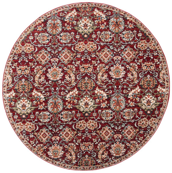 Safavieh Herat 396 Power Loomed 65% Polypropylene/30% Cotton/5% Polyester Traditional Rug HRT396P-9