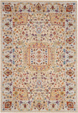 Nourison Majestic MST03 Persian Machine Made Loom-woven Indoor only Area Rug Sand 5'6" x 8' 99446713377