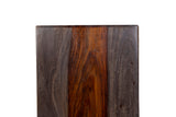 Porter Designs Cambria Solid Sheesham Wood Modern Nightstand Gray 04-116-04-8392M