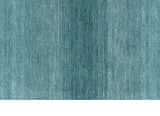 Nourison Calvin Klein Linear Glow GLO01 Handmade Woven Indoor only Area Rug Aqua 7'9" x 10'10" 99446136770