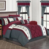 Icaria Red Queen 20pc Comforter Set