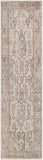 Hightower HTW-3003 Traditional Viscose Rug HTW3003-312 Light Gray, Camel, Dark Brown 100% Viscose 3' x 12'