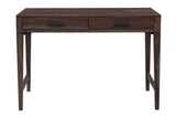 Porter Designs Fall River Solid Sheesham Wood Contemporary Desk Natural 10-117-05-4881O