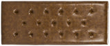Safavieh Tyler Bench Storage Black Saddle PU NC Beechwood CA Foam Bicast Leather HUD4069C 683726530039