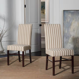 Safavieh Classic 20''H Striped Side Chair (Set Of 2) HUD8205C-SET2