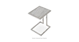 Hudson End Table Set: Hudson End Table Marble